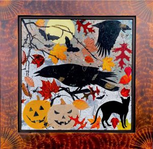 Paper cut Halloween images