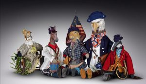 Group of characters by Andrea Durnell