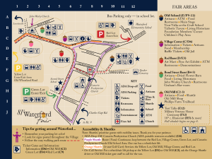 2025 Waterford Fair Map
